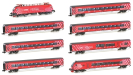 Hobbytrain H25227 - N - 8-tlg. Personenzug Rh 1116 Railjet, ÖBB, Ep. V
